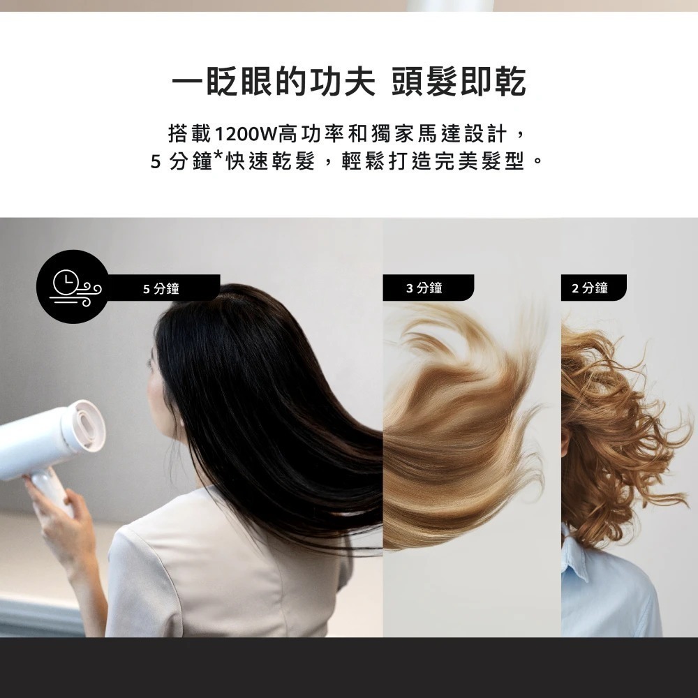 Acerpure beauty 雙效負離子吹風機(HD364-10W)-細節圖5