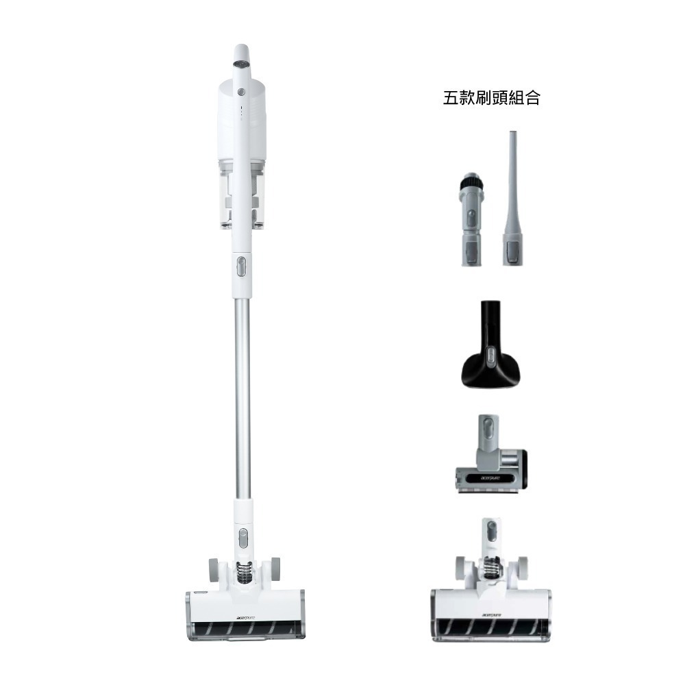 Acerpure clean 直立式無線吸塵器 白色 SV534-11W-細節圖6