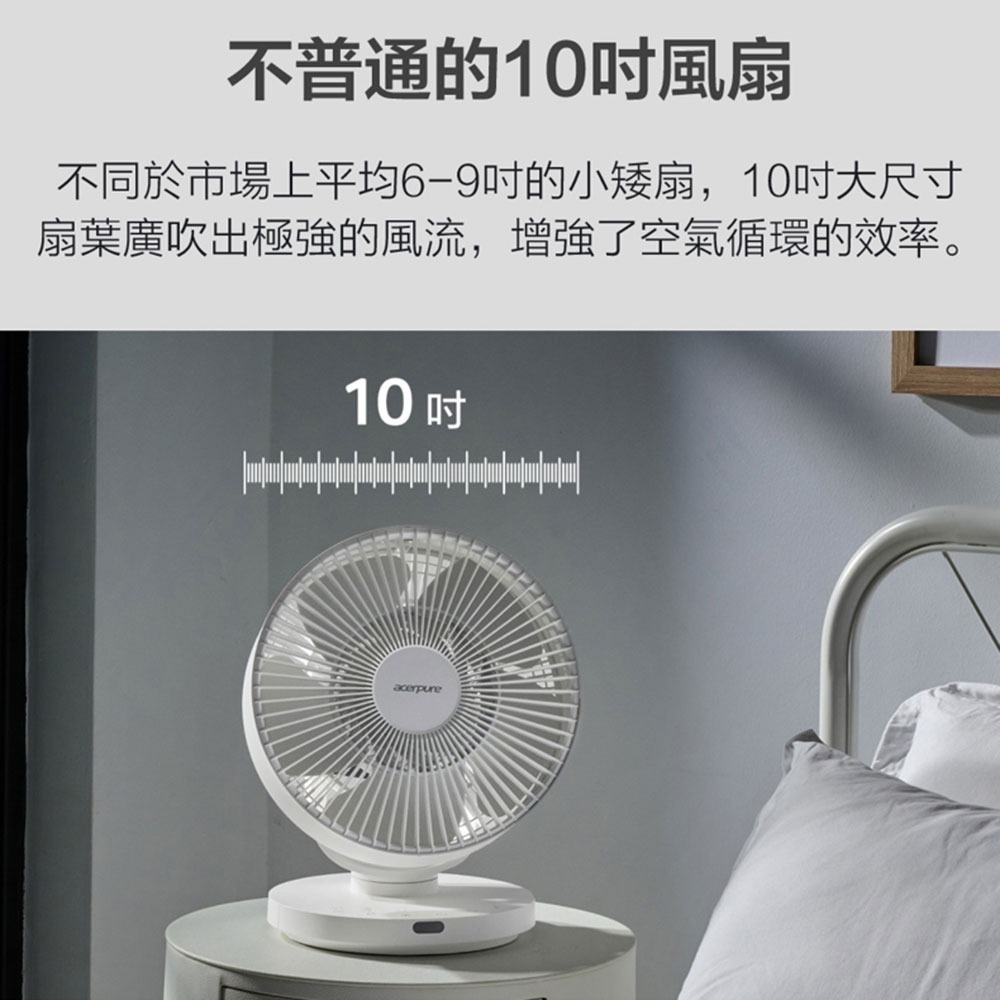 Acerpure cozy 智能DC空氣循環風扇 AF533-20W-細節圖4