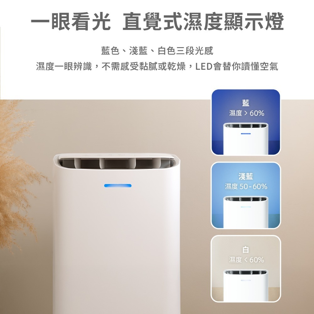 Acerpure  DRY AD1 小晴天 8L智慧靜音除濕機 AD555-10W-細節圖3