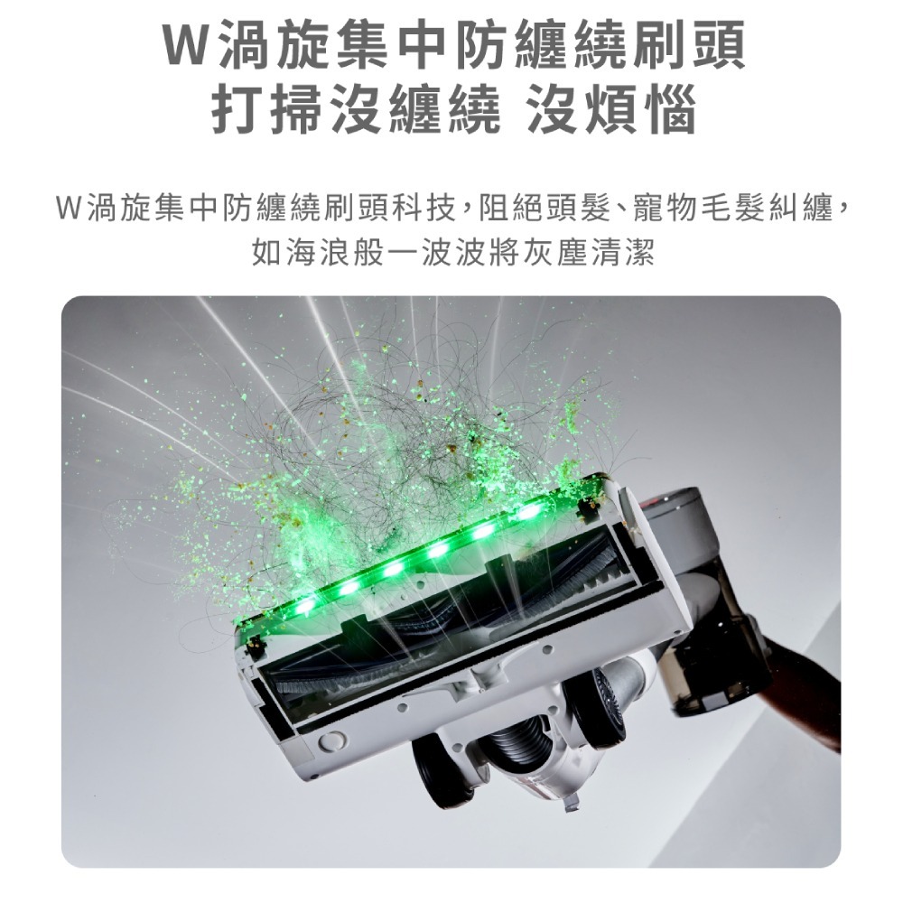 Acerpure CLEAN V3 AI自動集塵無線吸塵器 SV795-11W-細節圖5
