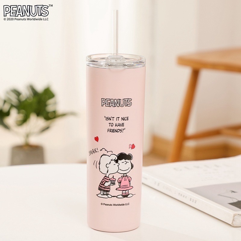 正版 史努比 保溫杯 550ml-規格圖3
