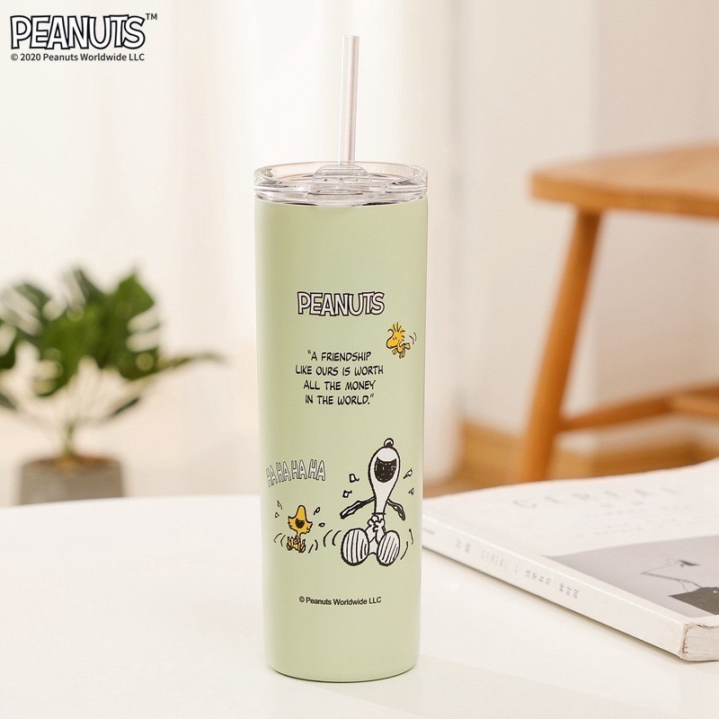 正版 史努比 保溫杯 550ml-規格圖3