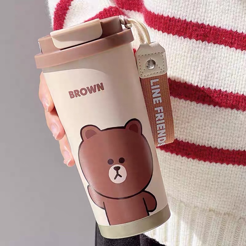 熊大 保溫瓶 500ml-細節圖2