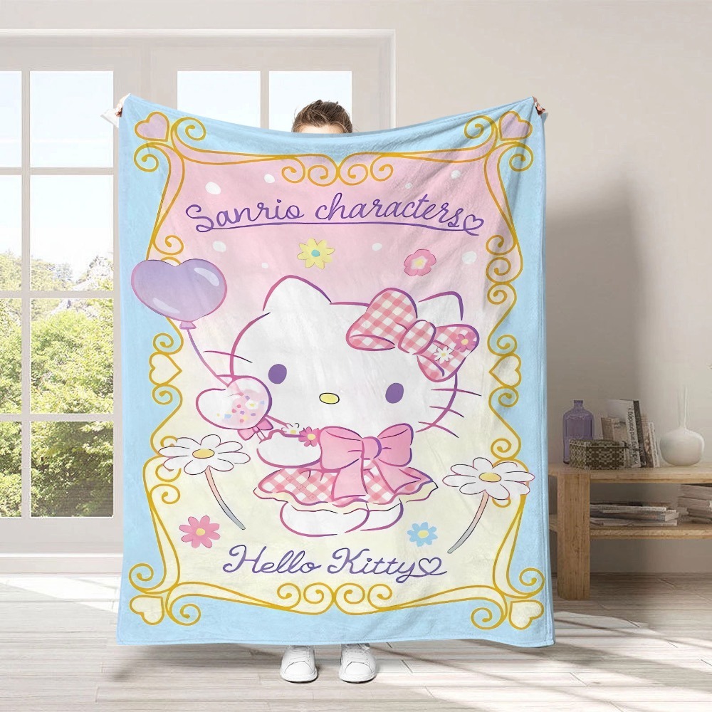 三麗鷗 系列 毛毯 150x130公分-規格圖3