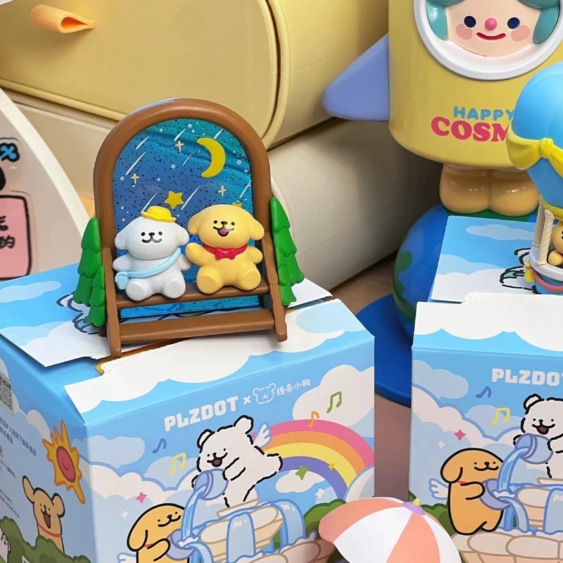 正版線條小狗盲盒確認款-細節圖2