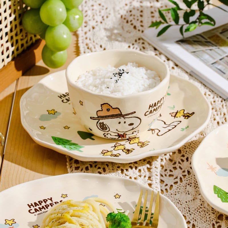 正版史努比碗盤組 現貨🔥-細節圖2