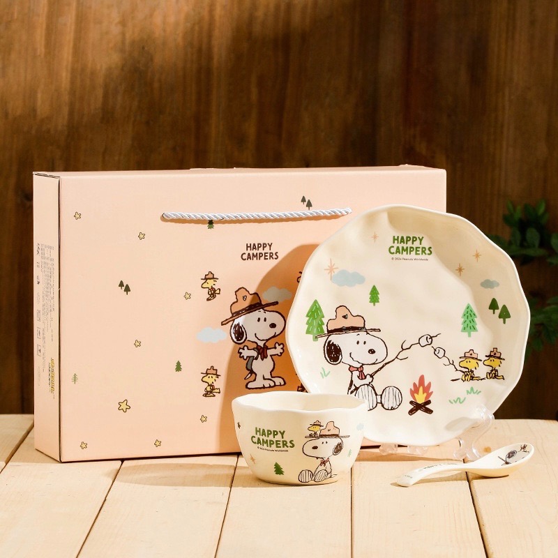 正版史努比碗盤組 現貨🔥-細節圖4