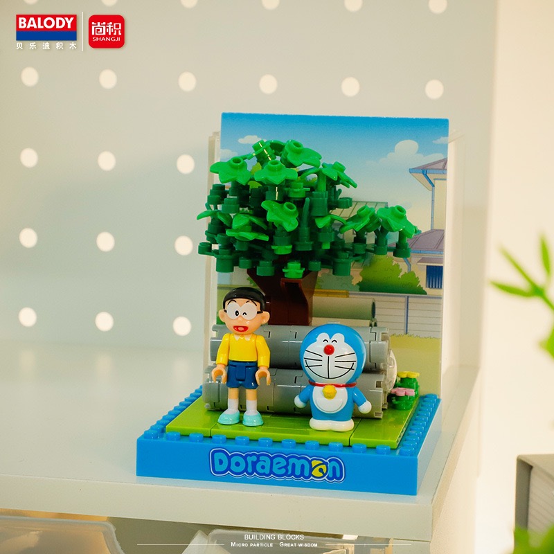 哆啦a夢 積木公仔 正版🔥-細節圖4