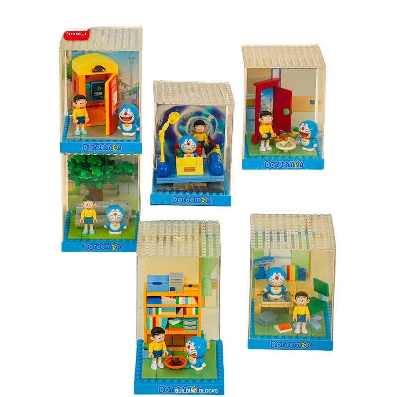 哆啦a夢 積木公仔 正版🔥-細節圖6