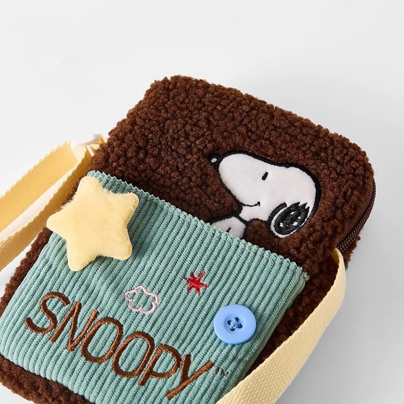 史努比 側背小包 正版現貨-細節圖4