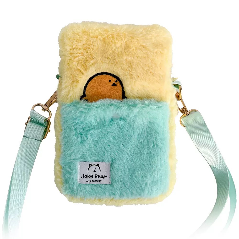 自嘲熊 側背小包  日本正版 現貨-規格圖3