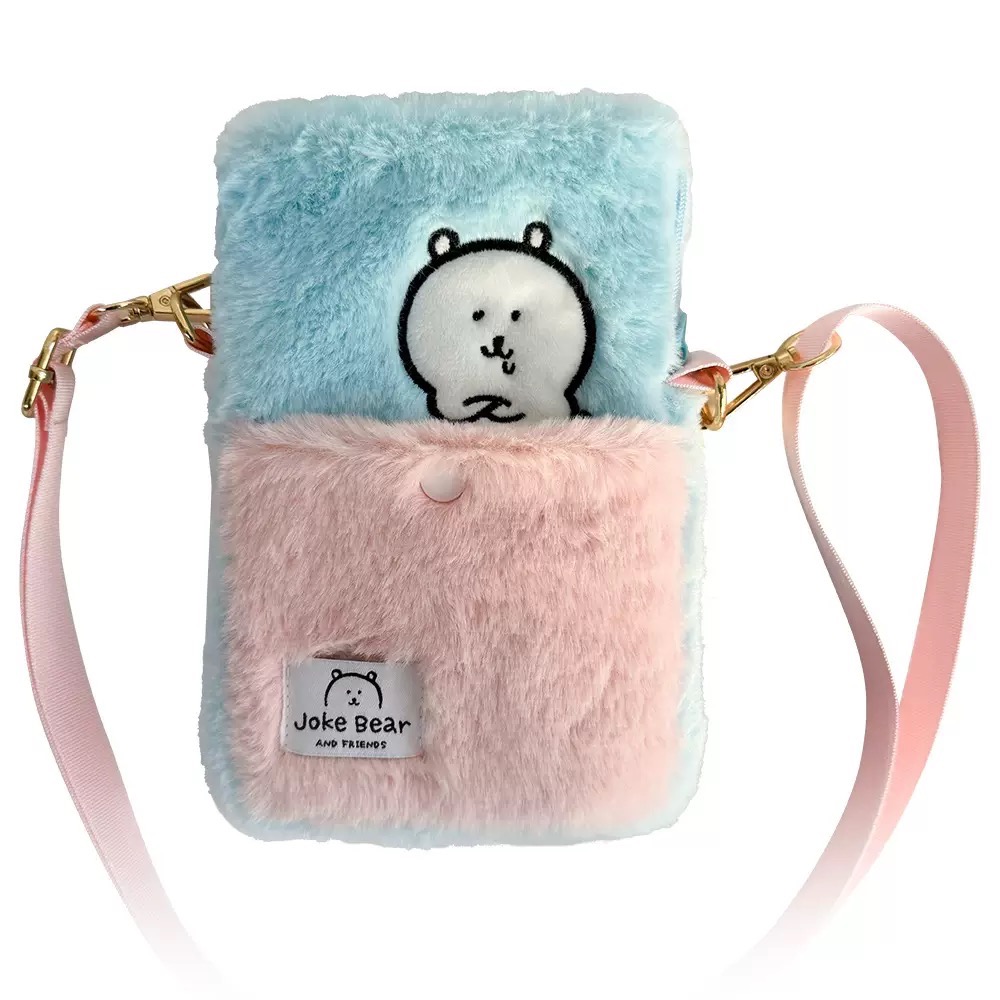 自嘲熊 側背小包  日本正版 現貨-規格圖3