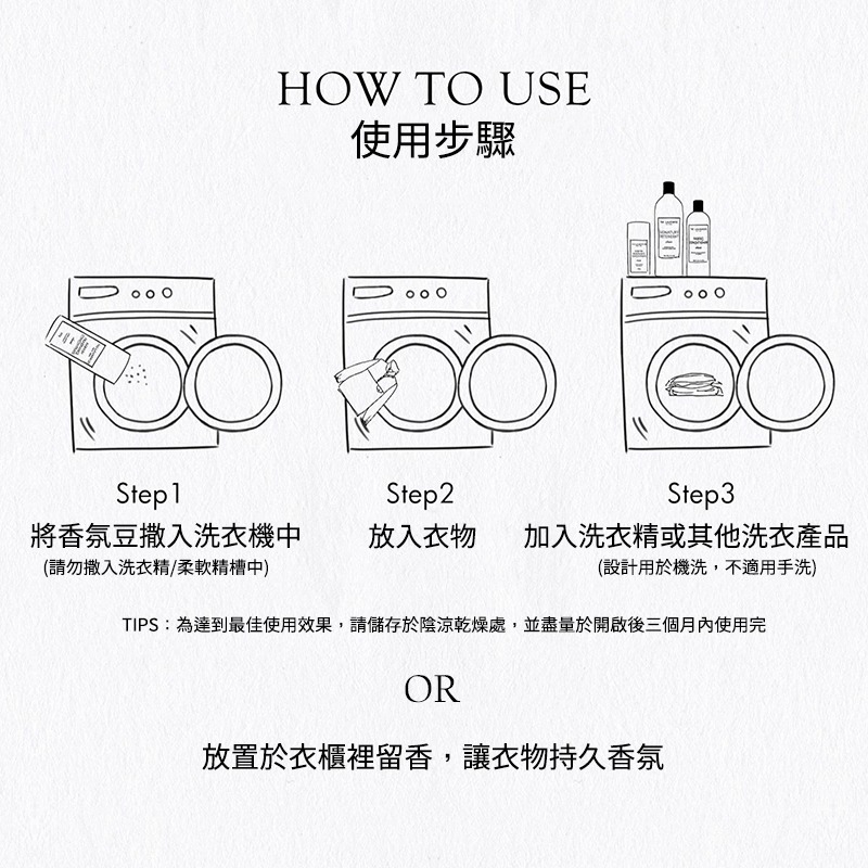 【THE LAUNDRESS 官方直營】經典香氛豆 Fragrance Concentrate 200g 台灣公司貨-細節圖8