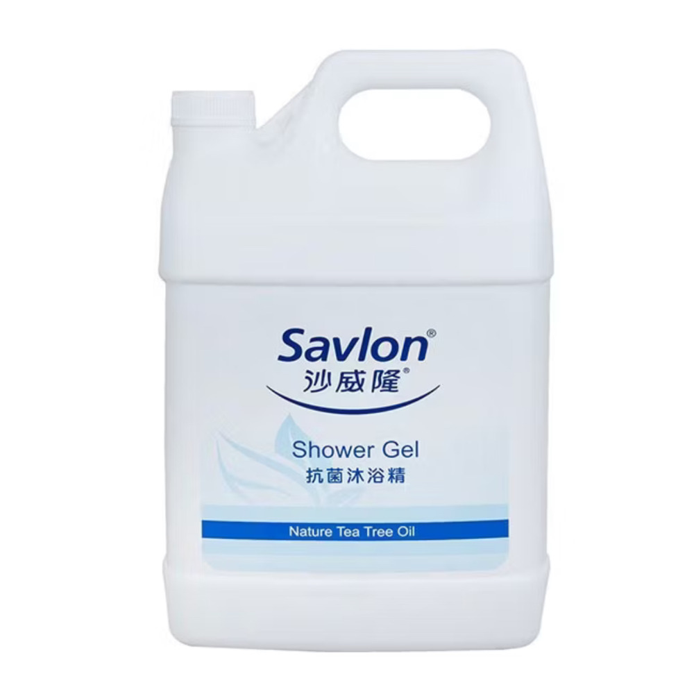 savlon 沙威隆抗菌 洗髮乳 沐浴乳 加侖裝 桶裝 便宜 飯店用 沙威隆抗菌洗手乳 (一箱四桶請選宅配)-規格圖2