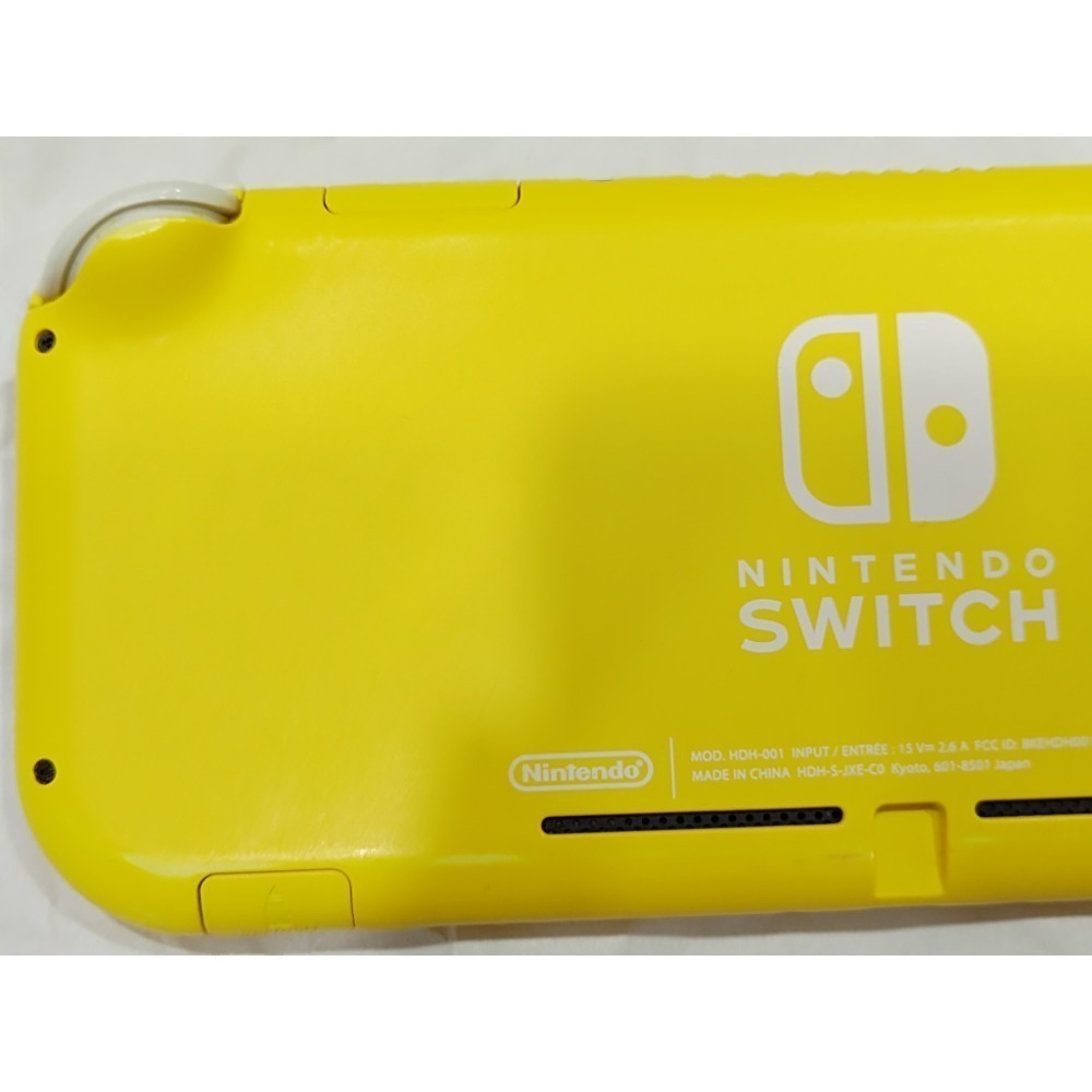 任天堂Switch Lite主機（黃色）已貼保護貼，附充電線，功能都正常，附收納包和蘑菇頭保護套-細節圖6