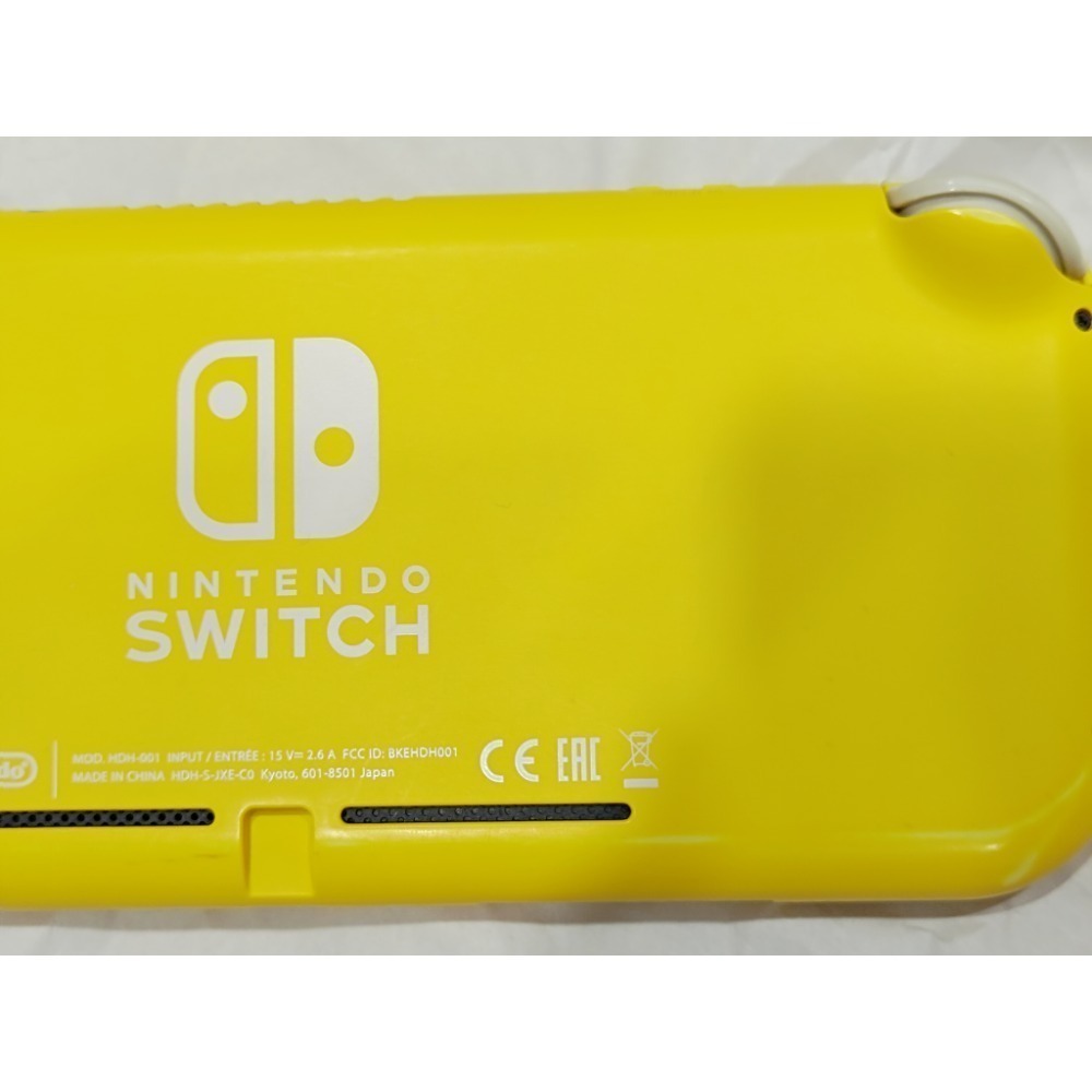 任天堂Switch Lite主機（黃色）已貼保護貼，附充電線，功能都正常，附收納包和蘑菇頭保護套-細節圖7