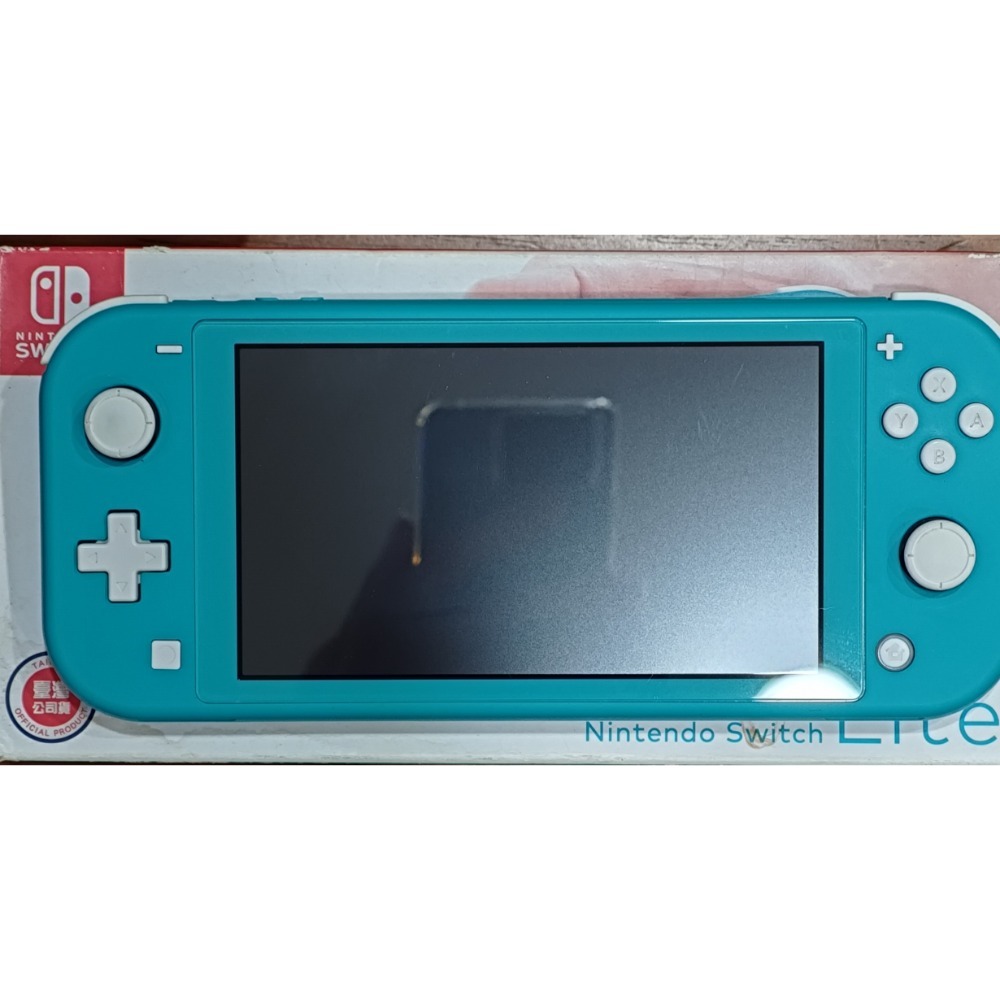 任天堂Switch Lite主機（藍綠色）已貼保護貼，原盒裝附充電線，功能都正常，附蘑菇頭保護套-細節圖2