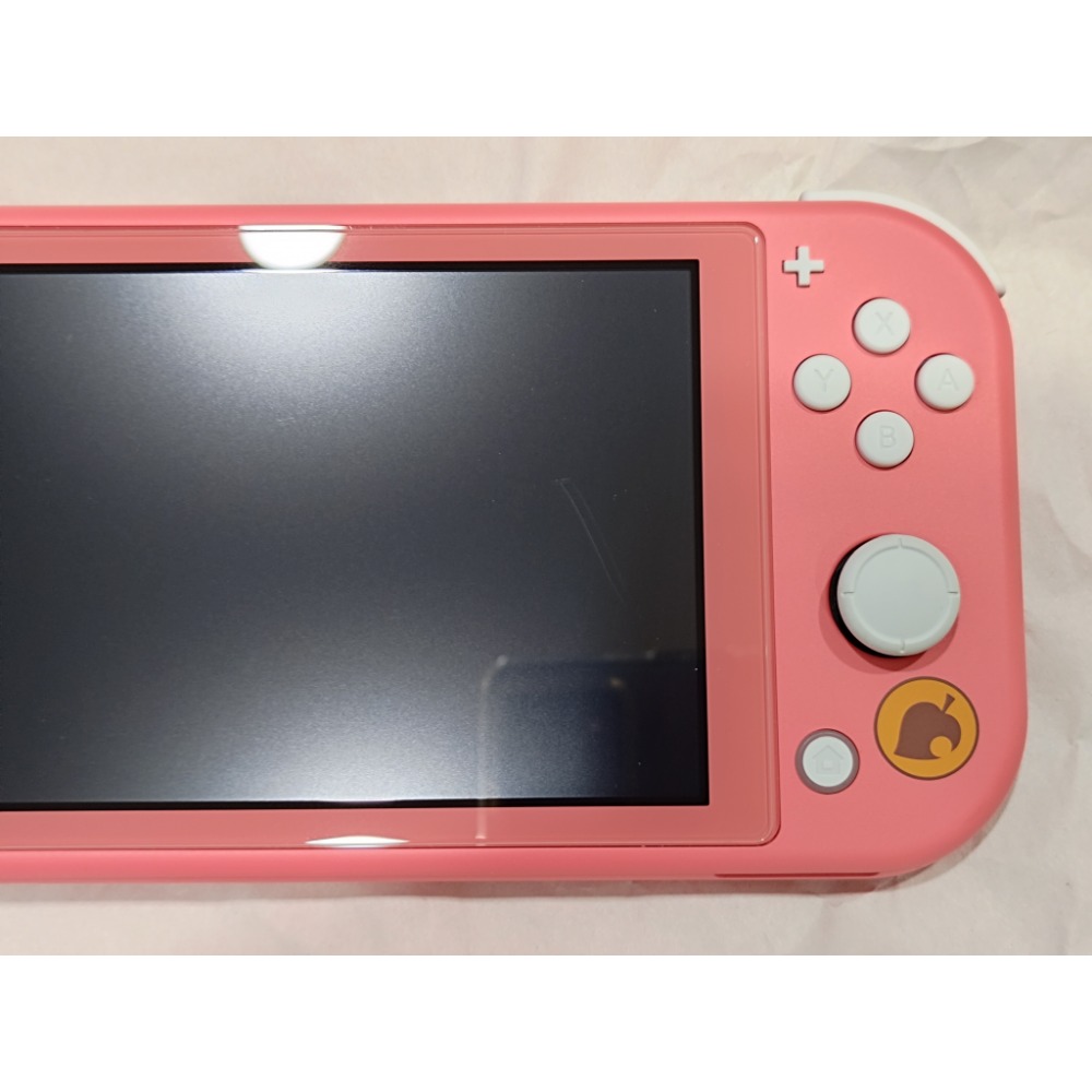 任天堂Switch Lite主機（動森限定款）已貼保護貼，原盒裝附充電線，功能都正常，附蘑菇頭保護套-細節圖5