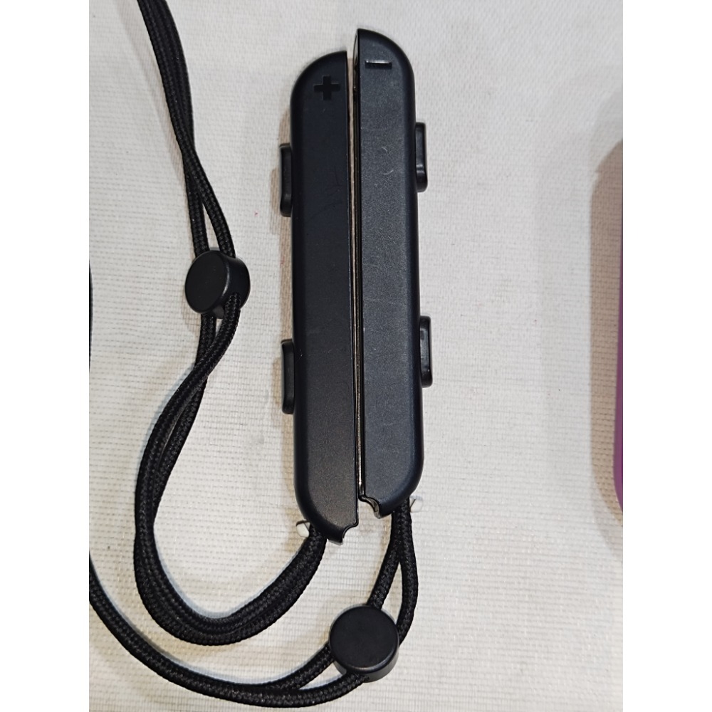 任天堂原廠JOYCON手把（紫橘）附腕帶 功能都正常-細節圖6
