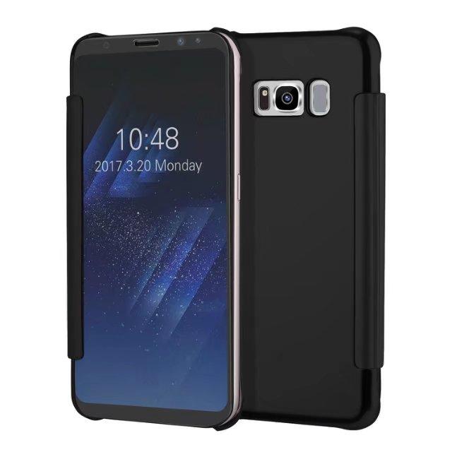 [台灣現貨] 三星鏡面皮套 三星 S6 S7 S8 S8+ C9 Note5 Note8 翻蓋皮套 特價出清-細節圖3