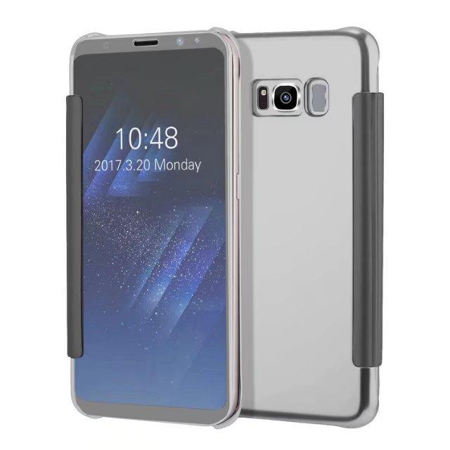 [台灣現貨] 三星鏡面皮套 三星 S6 S7 S8 S8+ C9 Note5 Note8 翻蓋皮套 特價出清-細節圖4