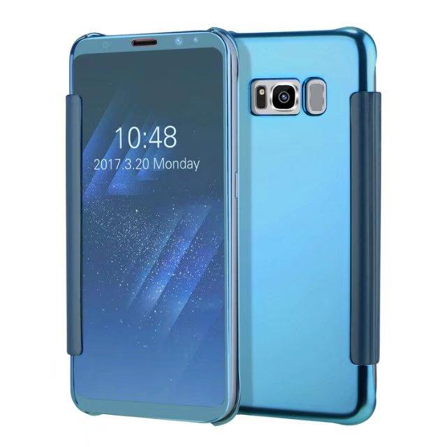 [台灣現貨] 三星鏡面皮套 三星 S6 S7 S8 S8+ C9 Note5 Note8 翻蓋皮套 特價出清-細節圖6