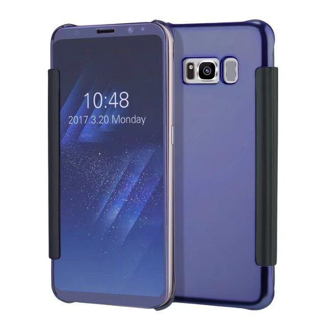 [台灣現貨] 三星鏡面皮套 三星 S6 S7 S8 S8+ C9 Note5 Note8 翻蓋皮套 特價出清-細節圖8