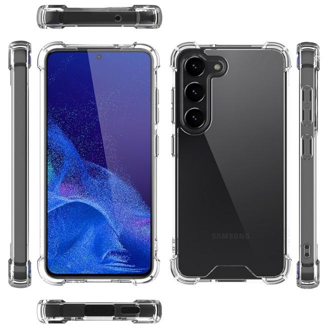 [台灣現貨] 三星S23手機殼 三星S23 S23+ S23 Ultra 四角防摔殼 S23 S23+ S23U 保護套-細節圖2