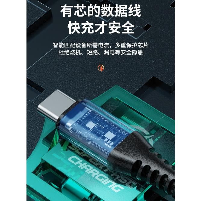 [台灣現貨] 蘋果 6A充電線 WEKOME維品特 雷神 iPhone快充線  iPhone傳輸線-細節圖3