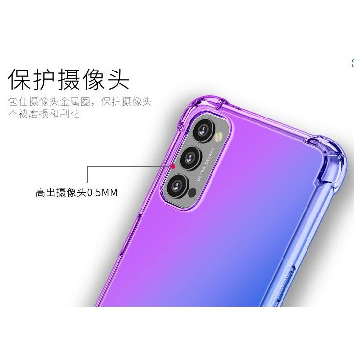 [台灣現貨] OPPO A74 5G版 四角防摔殼 OPPO A74 漸變保護套 OPPO A74 手機殼(TPU軟殼)-細節圖5