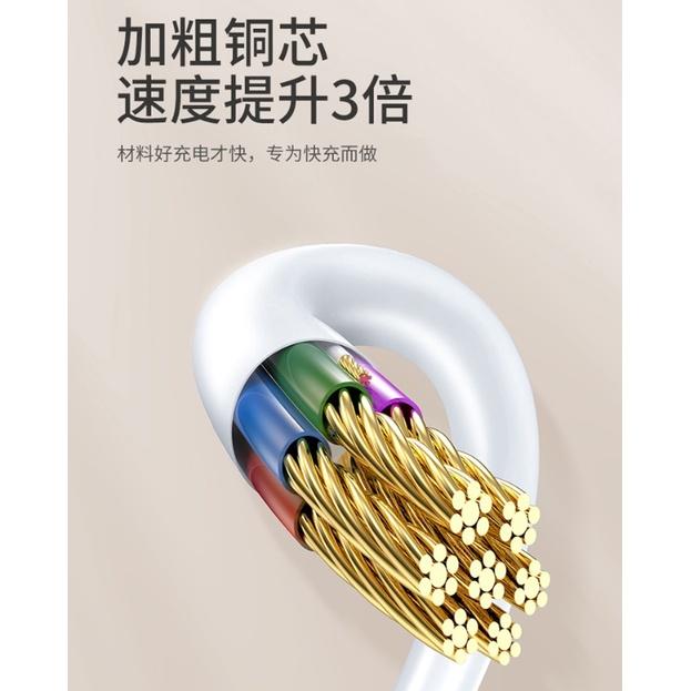 [台灣現貨] iPhone充電線 蘋果 Lightning 傳輸線 5V3A快速充電 蘋果充電線 傳輸線 IPad可用-細節圖3