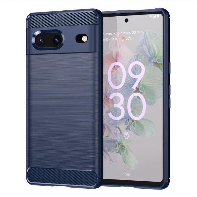 [台灣現貨] Google Pixel 6A 手機保護殼 Pixel 6A 碳纖維拉絲殼 Pixel 6A保護套 軟殼-細節圖4