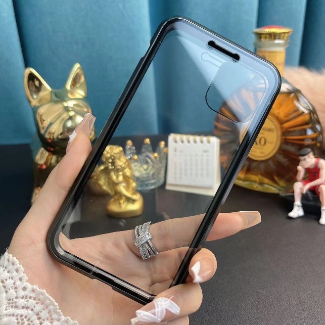 [清倉]iPhone11 萬磁王保護殼 iPhone 11 Pro Max 雙面玻璃保護套 iPhone 11系列手機殼-細節圖7