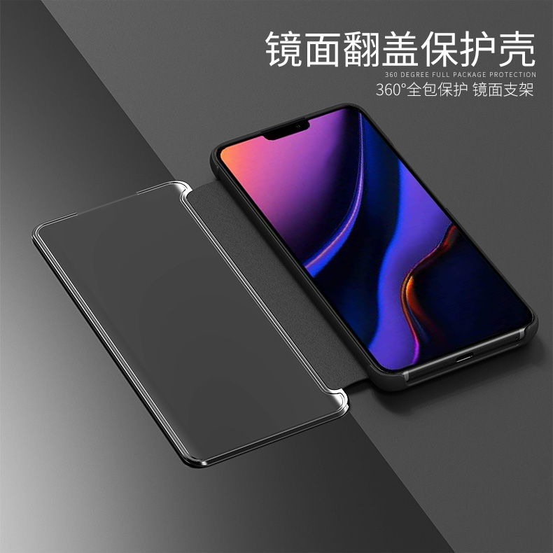 iPhone 11 鏡面皮套 iPhone 11 電鍍保護套 iPhone11 翻蓋式皮套-細節圖3