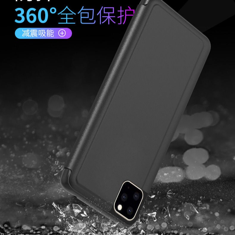 iPhone 11 鏡面皮套 iPhone 11 電鍍保護套 iPhone11 翻蓋式皮套-細節圖5