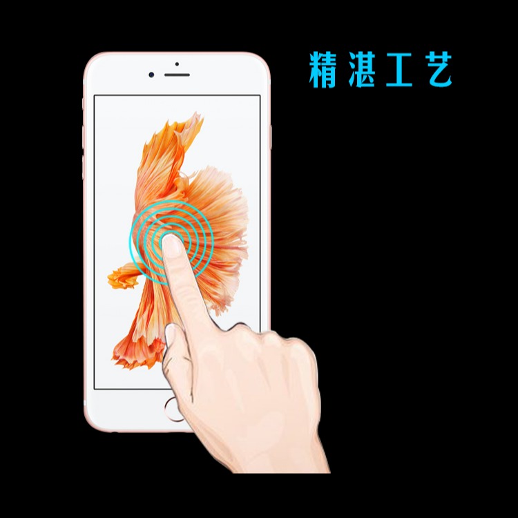 iPhone 6 7 8 非滿版玻璃膜  iPhone 6+ 7+ 8+ 玻璃保護貼  iPhone8 內縮版玻璃膜-細節圖3