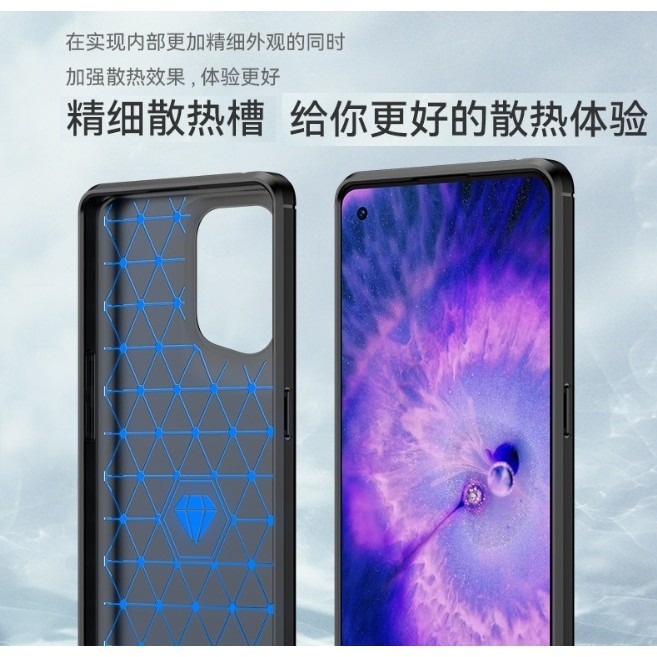 OPPO Find X5 Pro 碳纖維拉絲殼 OPPO Find X5Pro手機保護套 Find X5 Pro保護殼-細節圖5