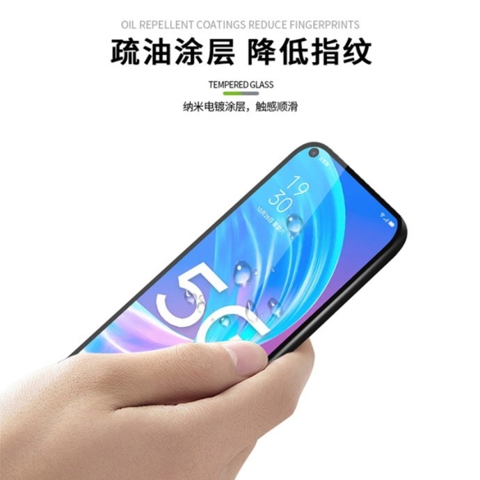 OPPO A73 5G版 滿版玻璃膜 OPPO A73 5G保護貼 OPPO A73鋼化膜 OPPO A73玻璃膜-細節圖5