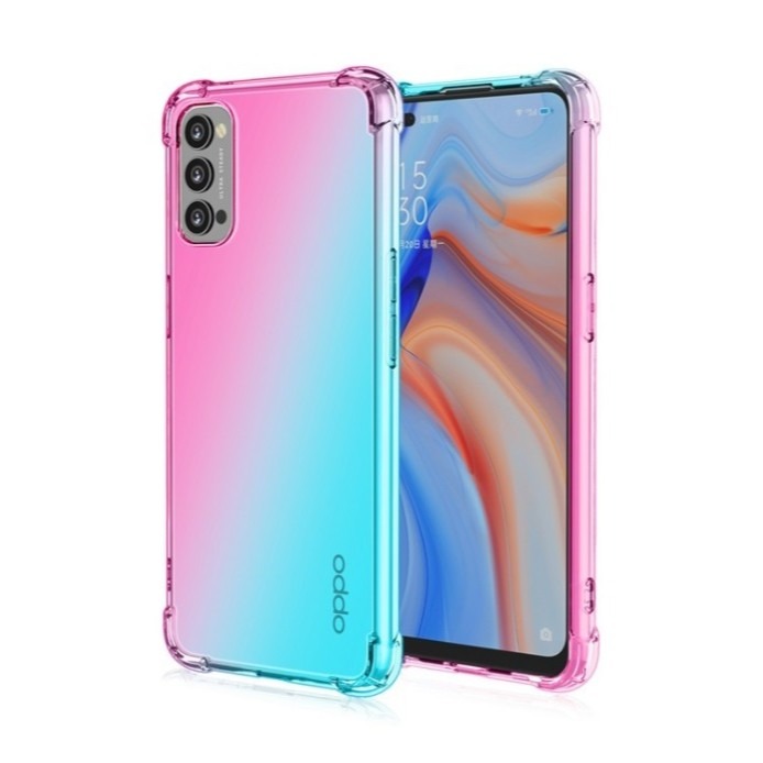 OPPO Reno4 Pro Reno4Z 漸變防摔殼 OPPO RENO 4 Pro Reno 4 4Z 保護套-細節圖9