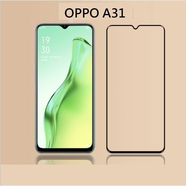 OPPO A31 A53 A72 A91 鋼化玻璃膜 OPPO A31 A53 A72 A91 滿版保護貼 全膠貼合-細節圖6