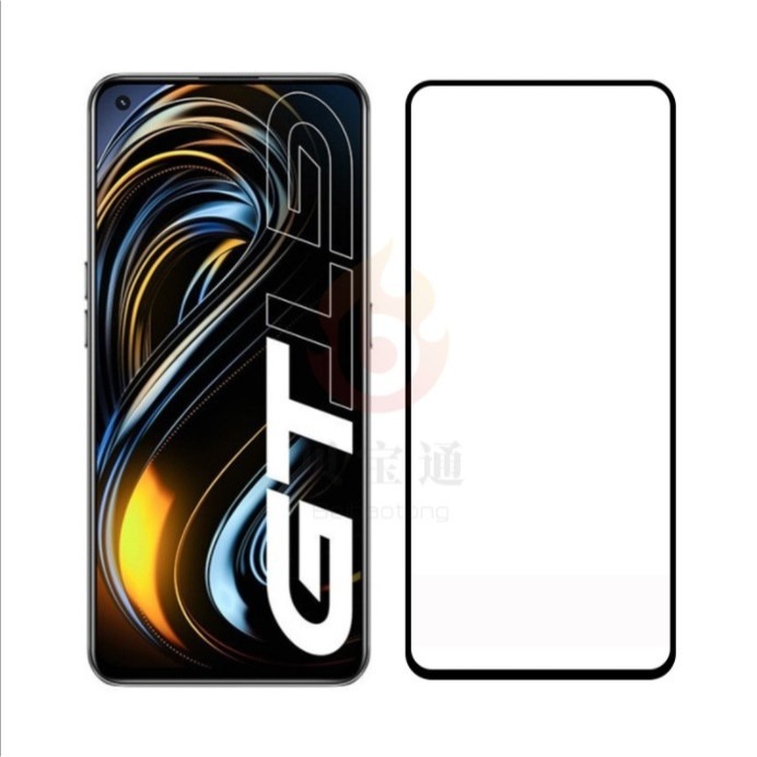 Realme GT 滿版玻璃膜 Realme(真我) GT 全屏保護貼-細節圖3