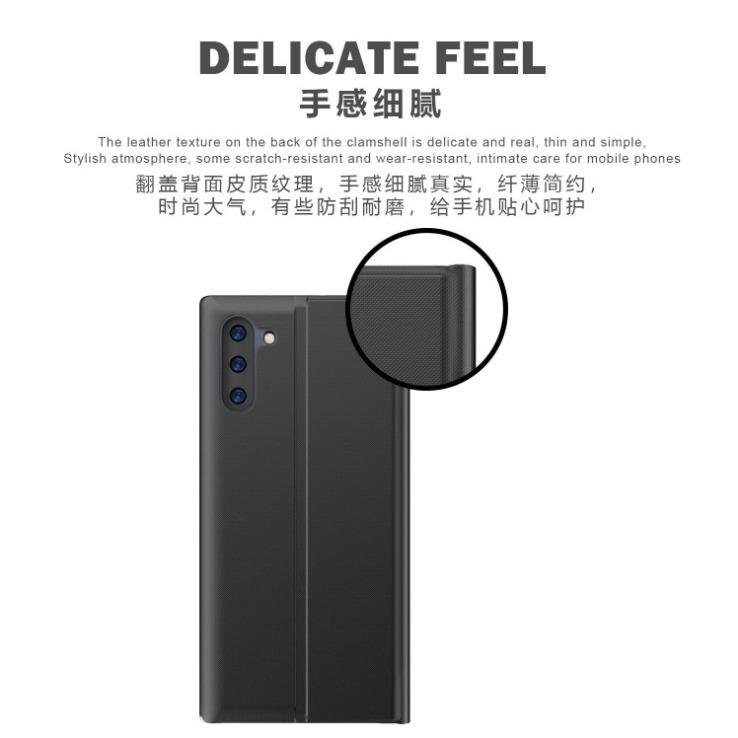 三星Note20 智能皮套 三星Note 20 側掀支架皮套 三星 Note20 皮套-細節圖5