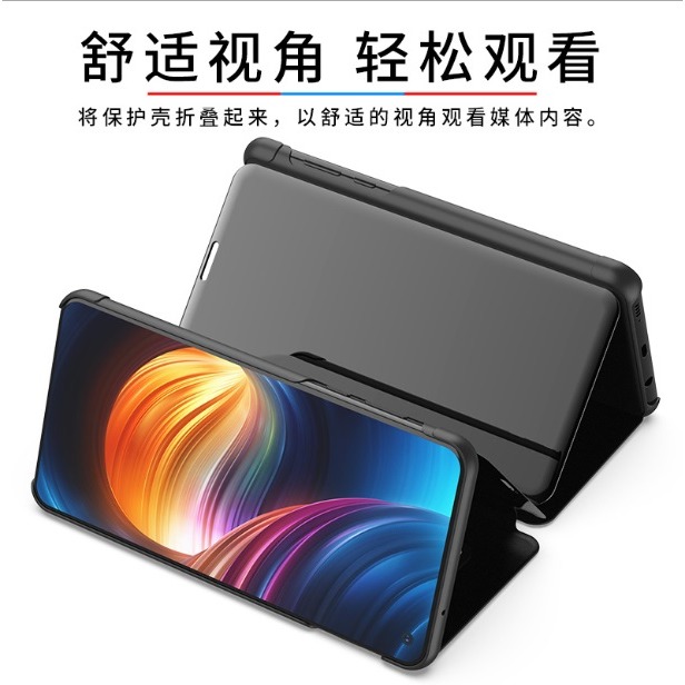 三星S10 S10 plus 電鍍鏡面皮套 三星S10 S10+ 專用保護套-細節圖4