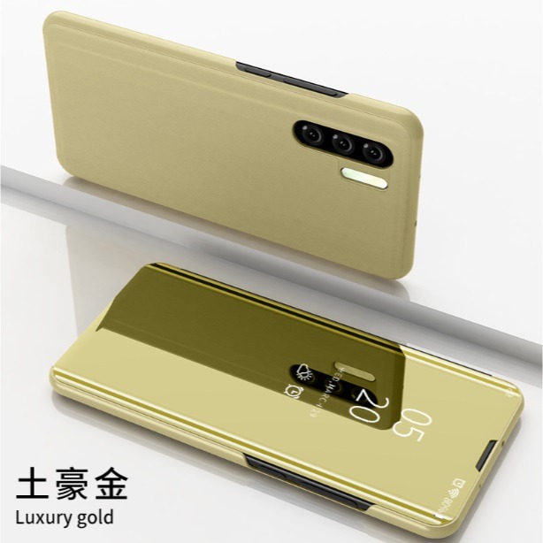 三星S10 S10 plus 電鍍鏡面皮套 三星S10 S10+ 專用保護套-細節圖8