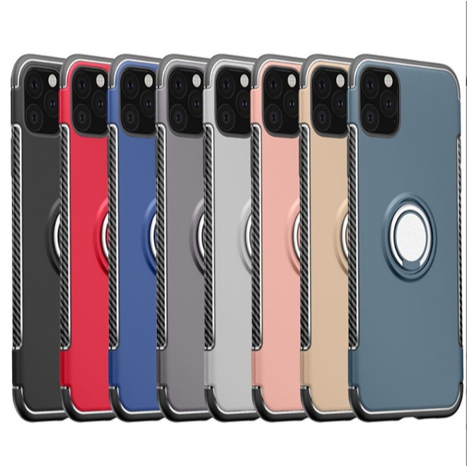 [特價出清] iPhone11手機殼 iPhone 11 Pro Max 指環保護殼 iPhone11 Pro保護套-細節圖2