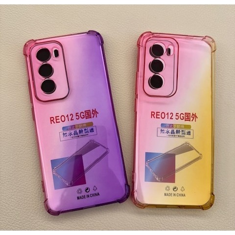 OPPO Reno12 Reno12 Pro 漸變四角防摔殼 OPPO Reno 12 Pro 手機保護套-細節圖3