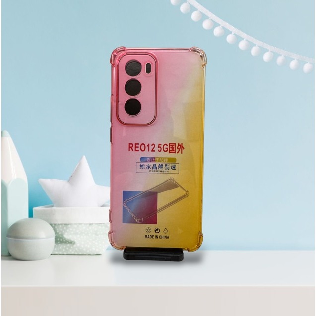 OPPO Reno12 Reno12 Pro 漸變四角防摔殼 OPPO Reno 12 Pro 手機保護套-細節圖6