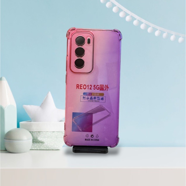 OPPO Reno12 Reno12 Pro 漸變四角防摔殼 OPPO Reno 12 Pro 手機保護套-細節圖10