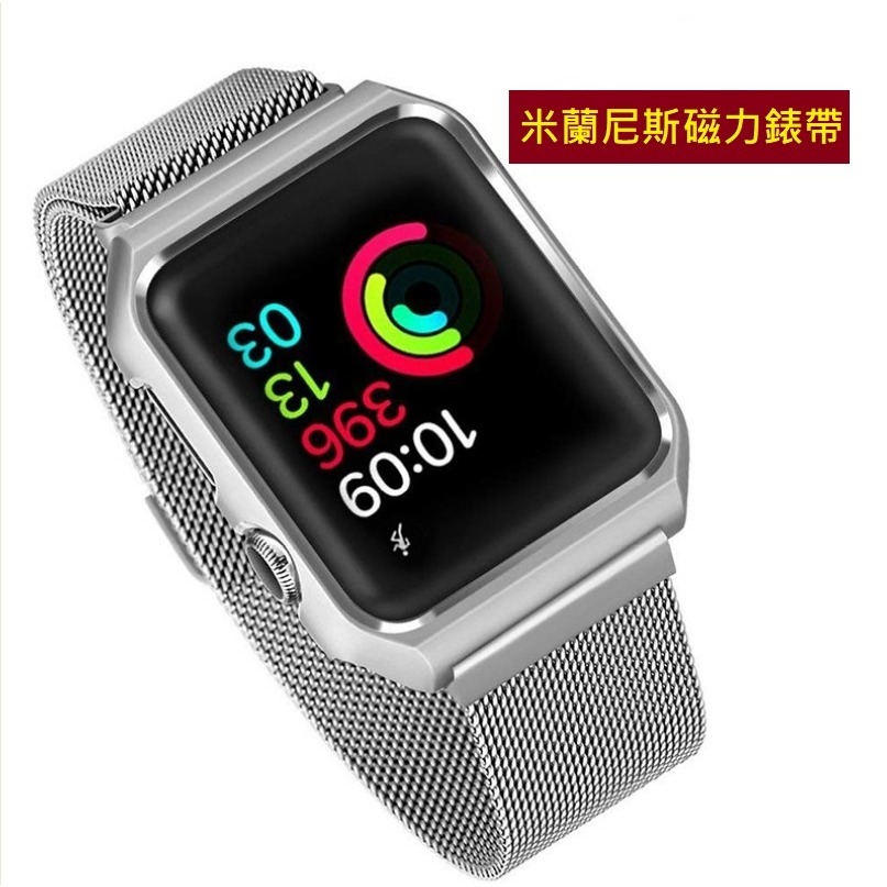 Apple watch10 米蘭尼斯錶帶 Apple watch S10 米蘭磁吸錶帶 免裁剪 42mm 46mm-細節圖2